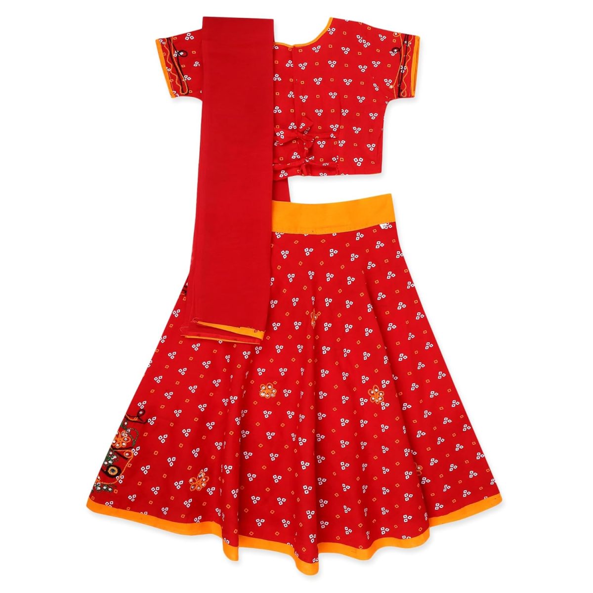 ANNA FASHION Girl's Cotton Lehenga Choli - Image 2