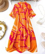 Leriya Fashion Rayon Western Midi Women Party Dress - Image 2
