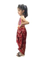 Aglare Girl's Pure Cotton Indo-Western Dhoti Dress,Dhoti salwar,ethnic Dress.Dhoti Dress.. - Image 2
