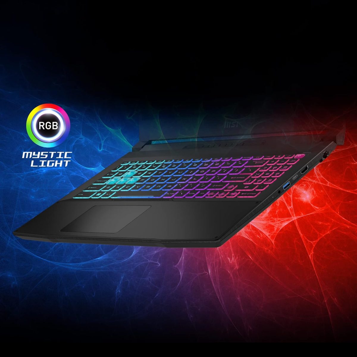 MSI Katana 17, Intel 13th Gen. i7-13620H, 44CM FHD 144Hz Gaming Laptop (16GB/512GB NVMe SSD/Windows 11 Home/Nvidia GeForce RTX2050, 4GB GDDR6/Black/2.6Kg), B13UCXK-256IN - Image 8