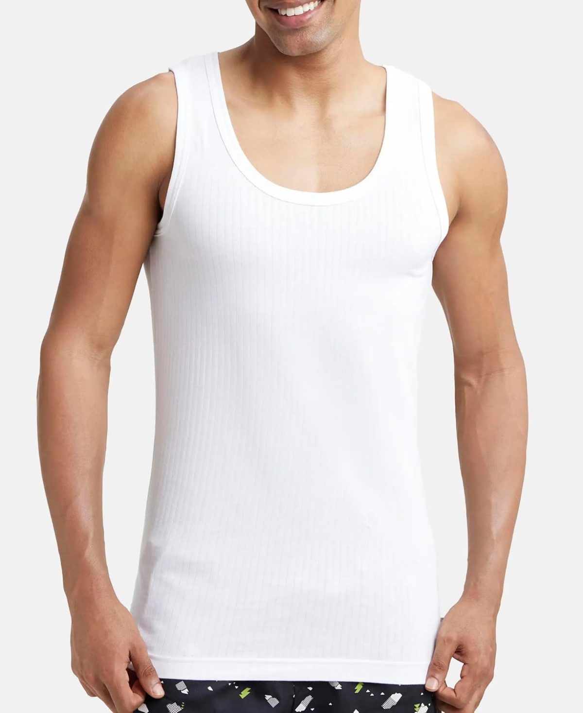 Jockey 8816 Men's Super Combed Cotton Round Neck Slim Fit Sleeveless Vest with Extended Length for Easy Tuck - Image 6