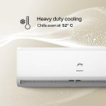 Godrej 1 Ton 5 Star, 5 Years Comprehensive Warranty, 5-in-1 Convertible Cooling, Inverter Split AC (Copper, Heavy-Duty Cooling at 52 Deg Celcius, AC 1T EI 12IINV5R32-WWR, White) - Image 4