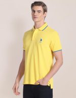 U.S. POLO ASSN. Men's Tipped Collar Pure Cotton Slim Fit Polo Shirt - Image 4