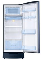 Samsung 183 L, 3 Star, Digital Inverter, Direct-Cool Single Door Refrigerator (RR20C1823CU/HL, Camellia Blue, Base Stand Drawer) - Image 2