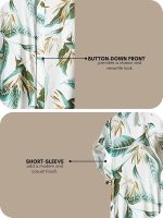 Leriya Fashion Men's Casual Cotton Shirt – Button Down Summer Shirt for Men | Lightweight Textured Fabric | Perfect for Daily & Weekend Wear - Image 5