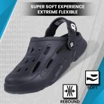 DOCTOR EXTRA SOFT Men's Premium Casual Ultra Soft Clogs/Sandals with Adjustable Back Strap for Adult | Comfortable & Lightweight| Stylish & Anti-Skid| Waterproof & Everyday Use Mules Gents & Boys D-535 - Image 4
