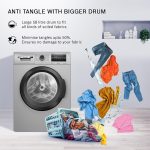 Bosch 8 kg 5 Star Fully-Automatic Front Loading Washing Machine (WAJ2826BIN, Shiny Silver, AI active water plus, In-Built Heater) - Image 9