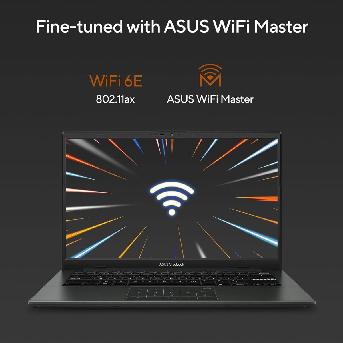 ASUS Vivobook Go 14, AMD Ryzen 3 7320U,Thin & Light (AMD Radeon iGPU/8GB RAM/512GB SSD/FHD/14/60Hz/42WHrs/Windows 11/M365 Basic (1Year)*/Office Home 2024/Mixed Black/1.38 kg) E1404FA-NK3325WS - Image 13