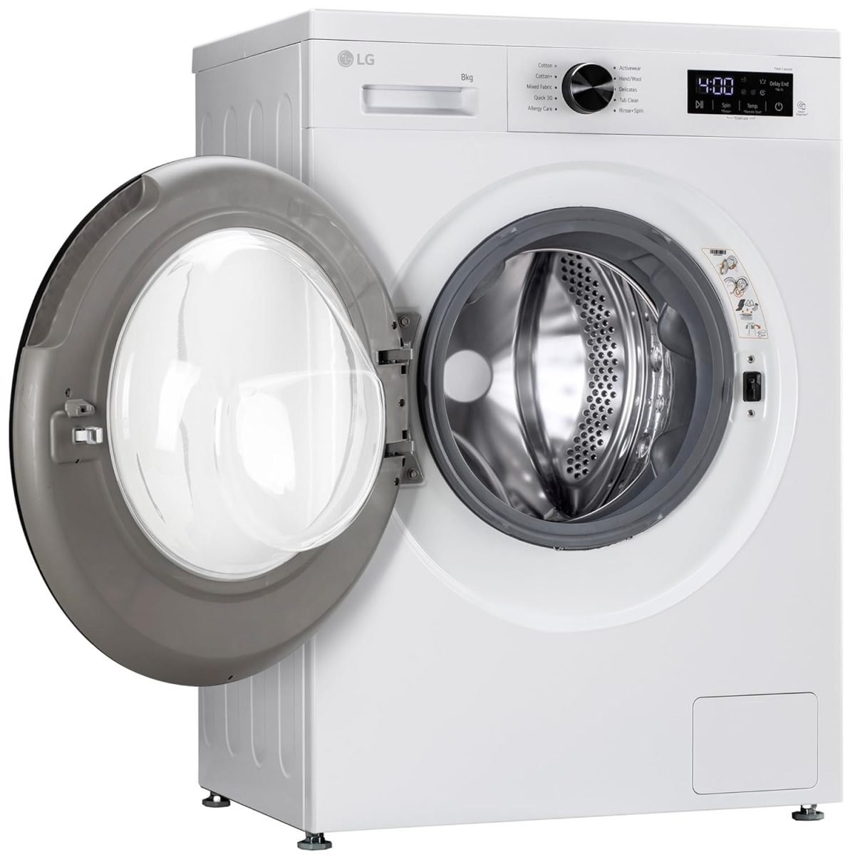 LG 8 Kg 5 Star Steam, Inverter Direct Drive Technology, 6 Motion DD, Fully-Automatic Front Load Washing Machine (FHB1208Z2W, Dial + Full Touch Buttons & LED Display, Essence White) - Image 12