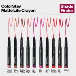 REVLON Colorstay Matte Lite Crayon Lipstick, Ultra-Precise Tip with built in Sharpner, Bold Color in Comfortable, Non-Drying Matte Formula, Water-Resistant Non-Drying Lipcolor Lifted - (011) - Image 7