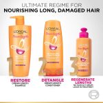 L'Oréal Paris Conditioner, Nourishes, Repair & Shine, For Long and Lifeless Hair, Dream Lengths, 180ml - Image 6