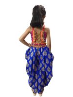 Aglare Girl's Pure Cotton Indo-Western Dhoti Dress,Dhoti salwar,ethnic Dress.Dhoti Dress.. - Image 4