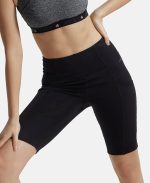 Jockey MW81 Women's Microfiber Elastane Stretch Slim Fit Shorts with Side Pockets and Stay Fresh Treatment - Image 5