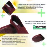 DOCTOR HEALTH SUPER Knitted Comfortable Stylish Classy Ballerina | Premium Flat Jutis Bellies | Non Slip Lightweight Shoes Bellies For Women | Dailywear Slip-On Flat Jutis | Trendy Women Jutis Bellies - Image 6