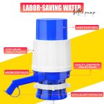 HUILE Manual Water Dispenser Pump For 20 Liter Bottle Can Easy Portable Hand Press Dispenser Pump For Universal 2-5 Gallon Bottle Can (Pack Of 1), Blue - Image 4
