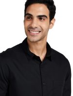 Amazon Brand - Symbol Men's Cotton Shirt | Casual | Plain | Full Sleeve | Summer - Regular Fit (Available in Plus Size and Combo Packs) - Image 4