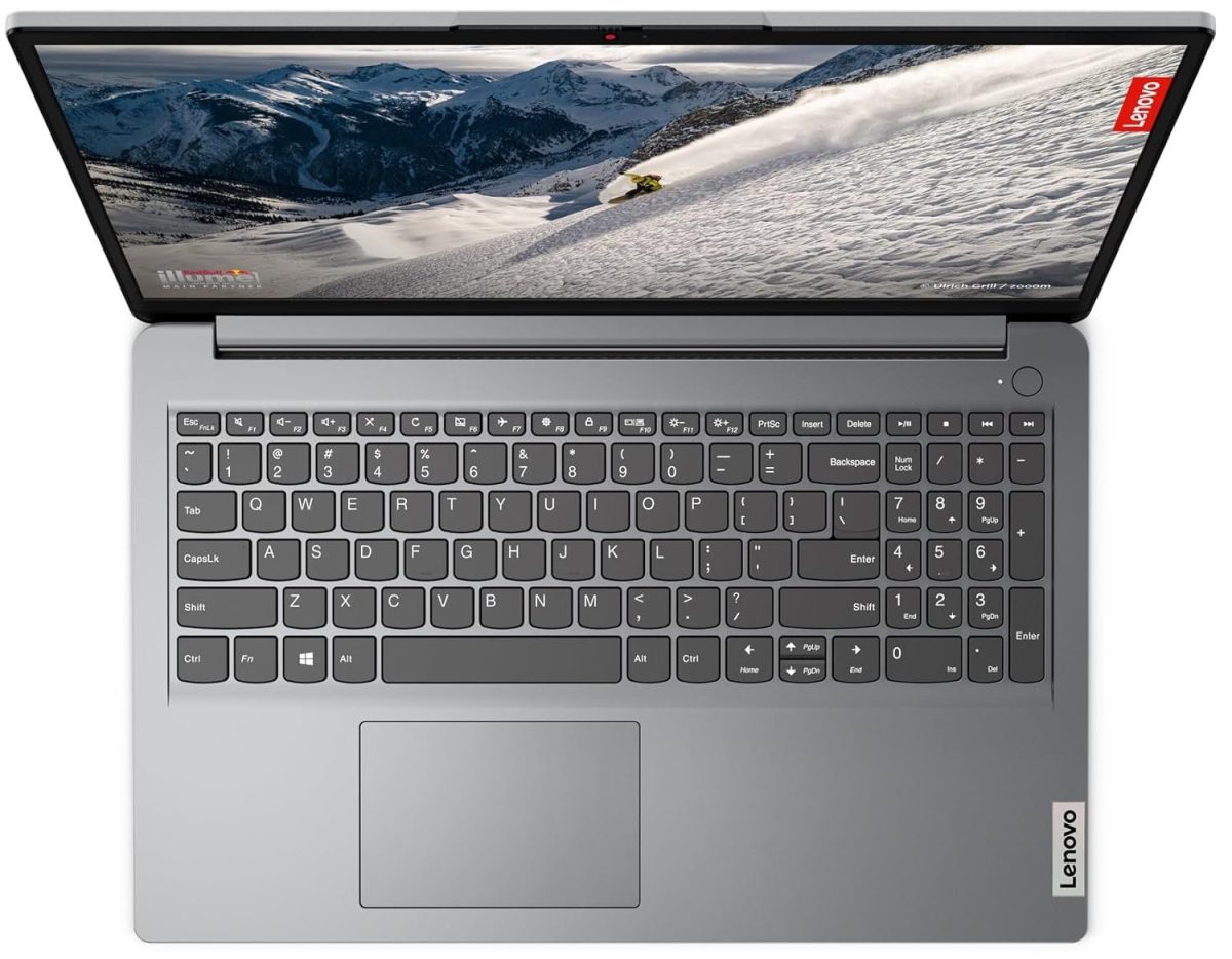 Lenovo IdeaPad Slim 1 Intel® Celeron® N4020 15.6 inch (39.6cm) Thin & Light Laptop (8GB RAM/512GB SSD/Windows 11 Home/Office Home & Student 2024/1Yr ADP Free/Cloud Grey/1.54Kg), 82V700L2IN - Image 6