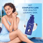 NIVEA Cocoa Nourish 400ml Body Lotion with Deep Moisture Serum| 48 H Moisturization | With Cocoa Butter & Coconut Oil | Non Greasy & Healthy Looking Skin |For Very Dry Skin - Image 3