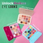Glam21 Eyeshadow Palette 20 Combination of Mattes and Shimmers|Multicolored | Super Bendable Formula| Ultra Pigmented| Stunning Finish |Eye Makeup Palette |Infinite looks | Stary Eyes|20gm - Image 6