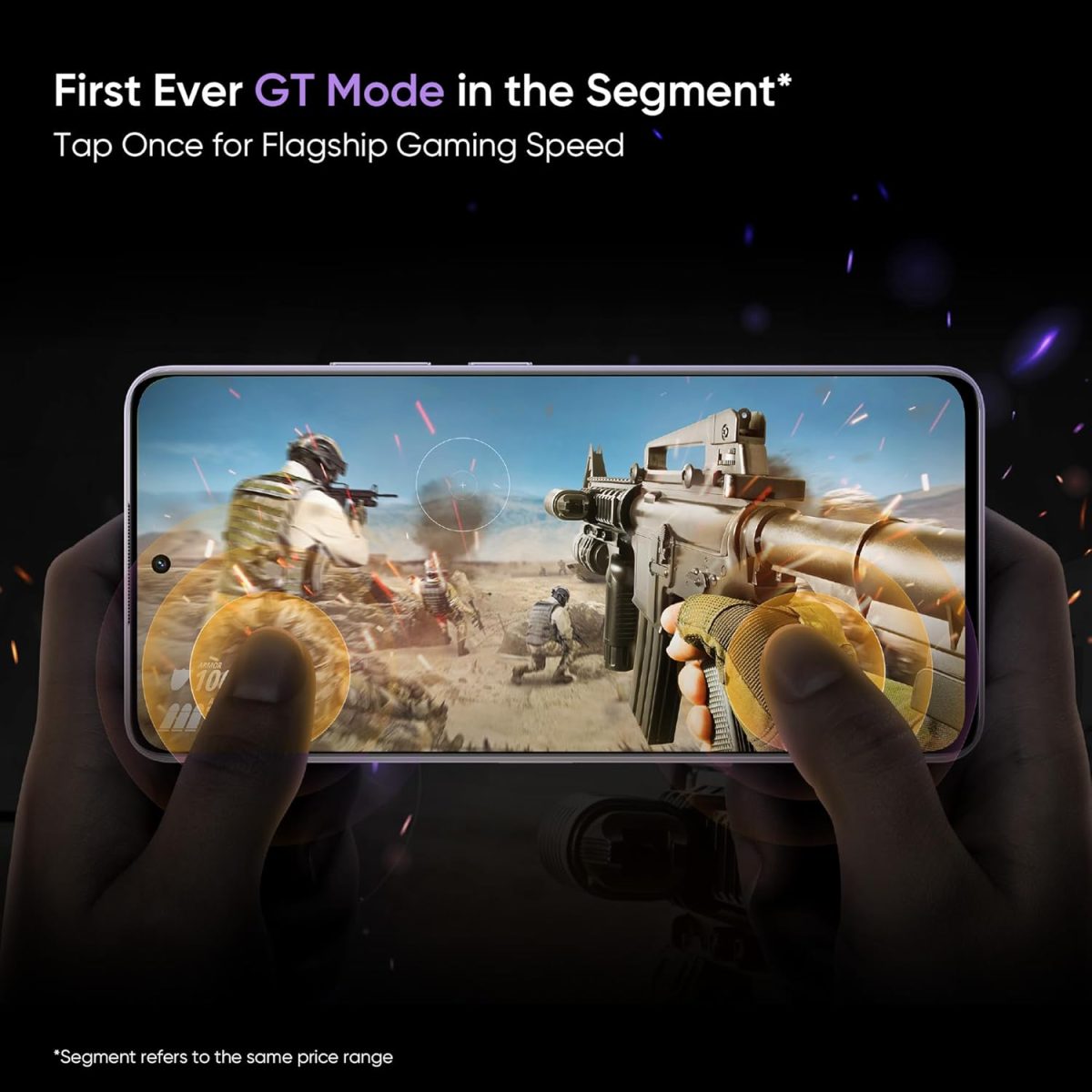 realme 13+ 5G (Dark Purple, 8GB RAM, 256GB Storage) 6.67" AMOLED Display | 80W Ultra Charging DAK | Dimensity 7300E Processor - Image 7