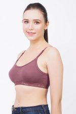B-SOFT Medium Impact Sports Bra for Women | Daily Use | Non-Wired | Non-Padded | Seamless Bra | Full Coverage | Suitable for Gym,Yoga,Workout - Image 6