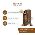 Avimee Herbal Shakuntala Daily Use Hair Cleanser | For Silky Hair | With Aloe, Apple Cider, Rice & Keratin Protein | Sulphate & Paraben Free Shampoo For Men & Women | 200 ml - Image 4
