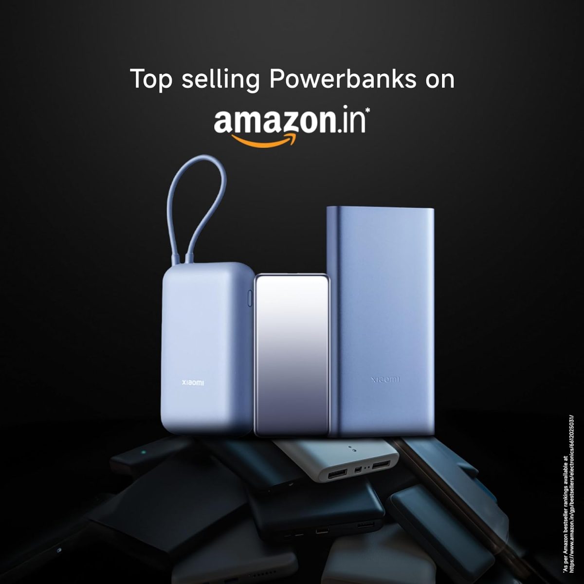 Xiaomi Power Bank 10000mAh 22.5W Fast Charging PD | Power Delivery | Durable Steel Casing |Triple Output Ports|Supports Android and Apple, Tablets, Earbuds, Watches etc - Image 2