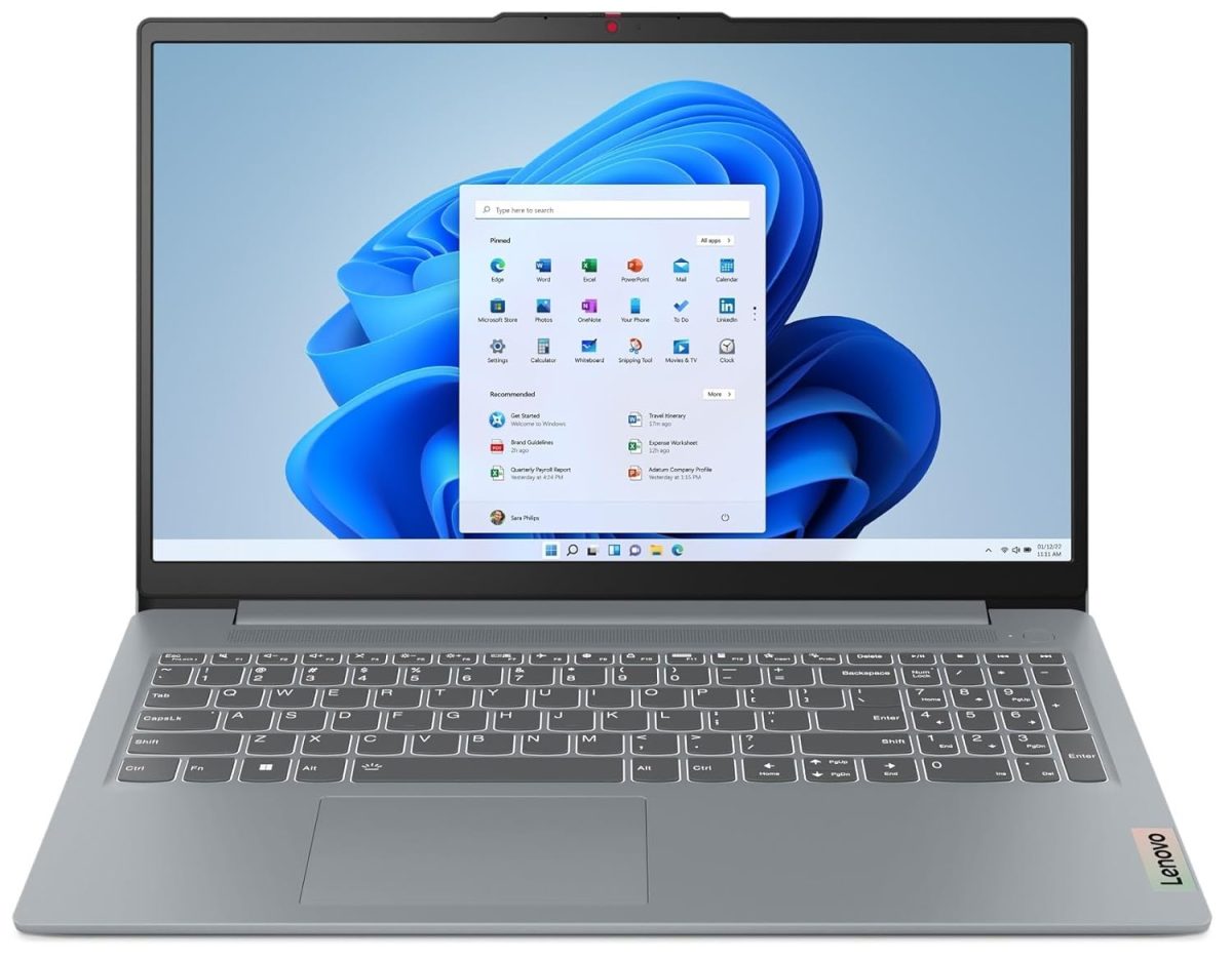Lenovo IdeaPad Slim 3 13th Gen Intel Core i7-13620H 15.6" (39.62cm) FHDIPS300 Nits Thin&Light Laptop (16GB/512GB SSD/Intel UHDGraphics/Win11/Office Home 2024/1YrADP Free/ARCTIC-Grey/1.6Kg), 83EM00GTIN - Image 7