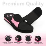 Doctor Walk Flip Flop for Women | Soft Comfortable | Breathable | Fashionable | Stylish | Trendy | Super soft | Lightweight | Anti-Slip Sole | Indoor & Outdoor | (DW-029)(Pink) - Image 3