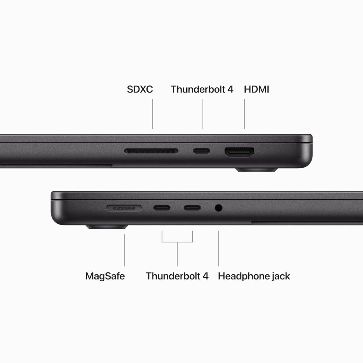 Apple 2023 MacBook Pro (16-inch, Apple M3 Max chip with 16‑core CPU and 40‑core GPU, 48GB Unified Memory, 1TB) - Space Black - Image 5