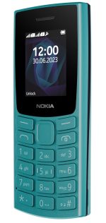 Nokia All-New 105 Single Sim Keypad Phone with Built-in UPI Payments, Long-Lasting Battery, Wireless FM Radio | Cyan - Image 4