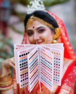 VAMA Self-Adhesive Skin Simple Plain Round Multicolour Kumkum Sticker Bindiya Bindis Spiral Bindi Booklet for Women (Pack of 948 - Bindi Book)17 x 10 x 1 Centimeters - Image 3