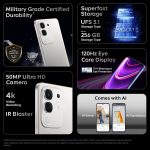 iQOO Z10x 5G (Titanium, 8GB RAM, 256GB Storage) | 6500 mAh Large Capacity Battery | Dimensity 7300 Processor | Military-Grade Durability - Image 4