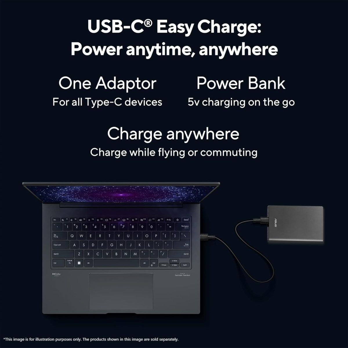 ASUS Zenbook 14,Intel Core Ultra 7 (Series 2),Thin & Light(Intel Arc iGPU/32GB/1TB/3K OLED Touch screen/14/120Hz/Windows 11/M365 Basic (1Year)*/Office Home 2024/Ponder Blue/1.28 kg) UX3405CA-PZ163WS - Image 16