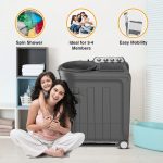 Whirlpool 8.5 kg 5 Star Semi-Automatic Top Loading Washing Machine (ACE DRY 8.5 Kg, GREY DAZZLE ,2x Drying Power) - Image 5