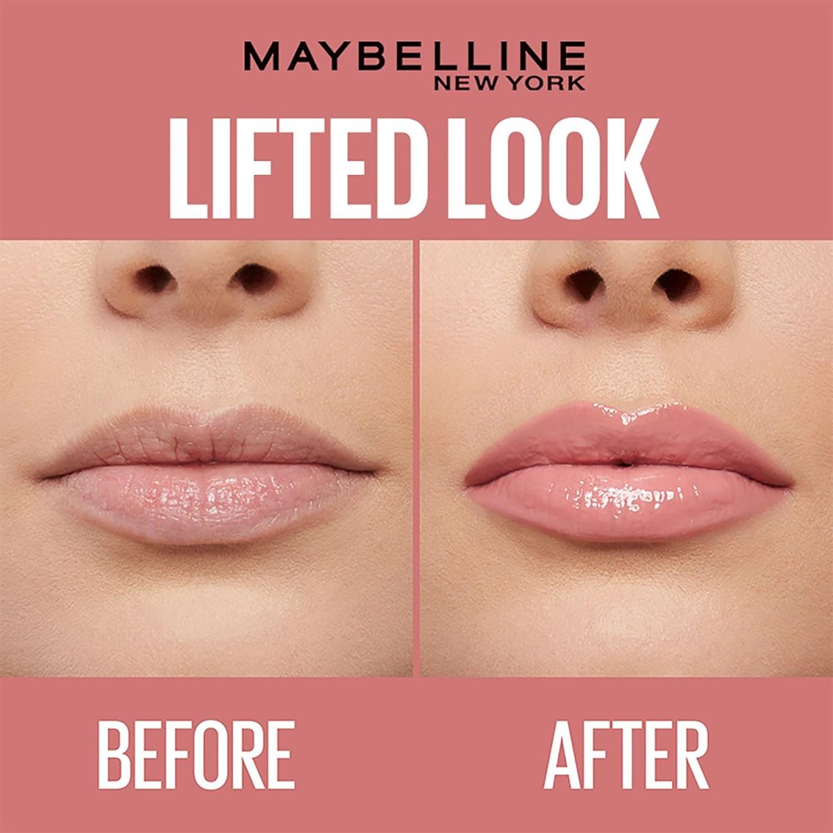 Maybelline New York Smooth And Non-sticky Lifter Gloss - Petal | Tinted Lip Gloss With Hyaluronic Acid for Hydrated & Plump Lips | Non-Sticky application | Long-lasting Fuller & Lifted Look | 5.4ml - Image 3