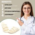 DOCTOR HEALTH SUPER SOFT Women Waterproof Ultra Soft Slipper | Cushion Footbed for Adult Flip Flops | Comfortable Light Weight Slippers | Mild Acupressure | Everyday Slip-on for Women - Image 6
