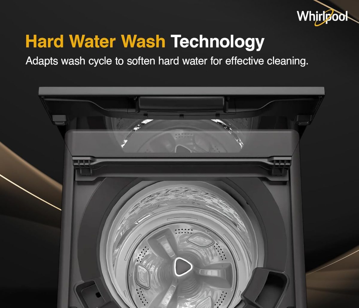 Whirlpool 7 kg Magic Clean 5 Star Fully Automatic Top Load Washing Machine Grey (MAGIC CLEAN 7.0 GENX GREY 5YMW) - Image 6