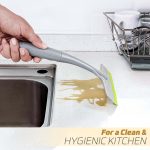 The Earth Store Multipurpose Kitchen Squeegee | Window Glass Cleaning Wiper | Hand Wiper for Kitchen Platform | Assorted Set of 1 - Image 3