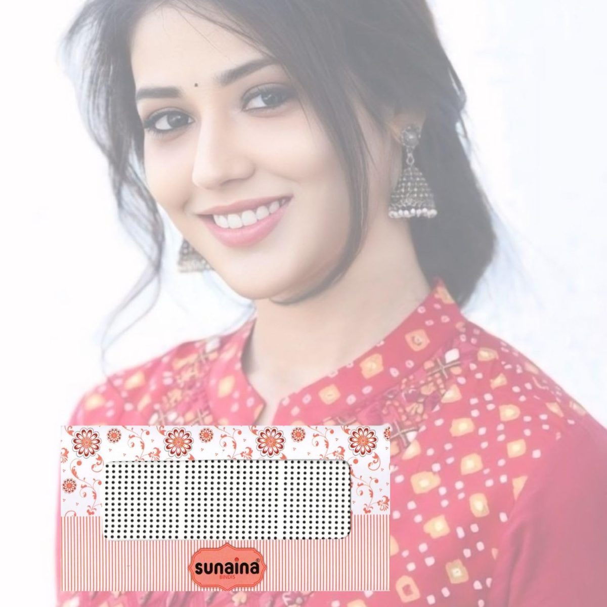 Sunaina Bridal Collection BLACK Bindi for Women (size-9) (Size 1.5mm) - Image 6