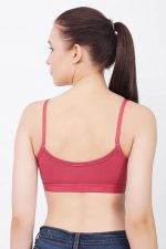 B-SOFT Medium Impact Sports Bra for Women | Daily Use | Non-Wired | Non-Padded | Seamless Bra | Full Coverage | Suitable for Gym,Yoga,Workout - Image 3