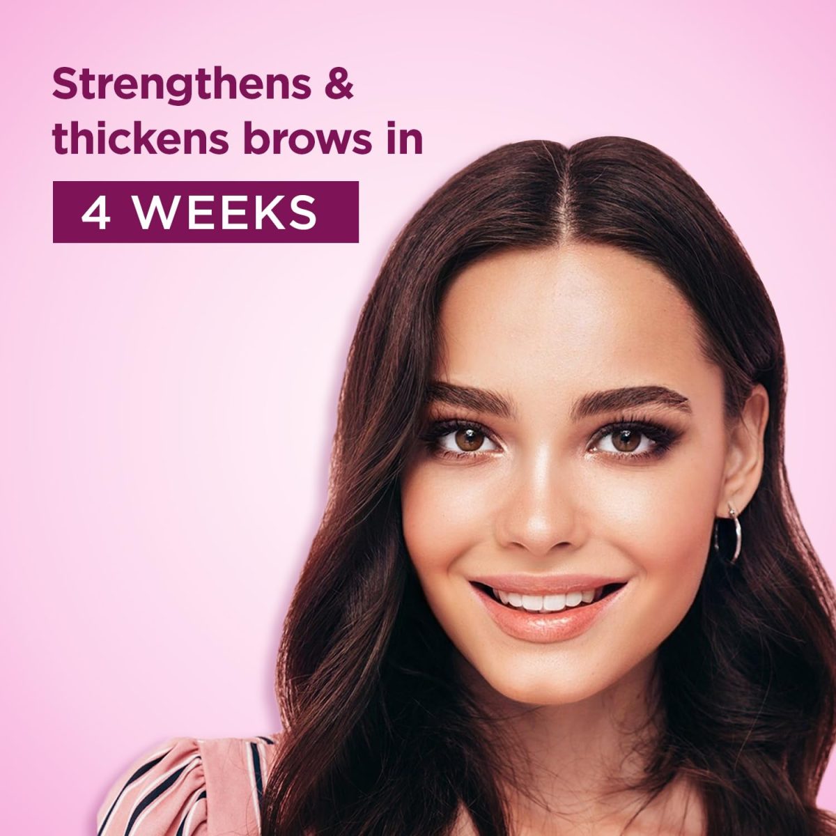 Bella Vita Organic Growbrow - Eyelash, Lashes & Eyebrows Hair Growth & Volume Serum With Castor, Onion Oil & Vitamin E, 12 ML - Image 3