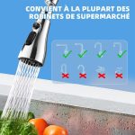 Nubilous Tap Extender for Kitchen Sink, Flexible Faucet with Tap Extension for Convenient Use Upgrade Your Kitchen Sink with Flexible Tap for Easy Access - Image 8