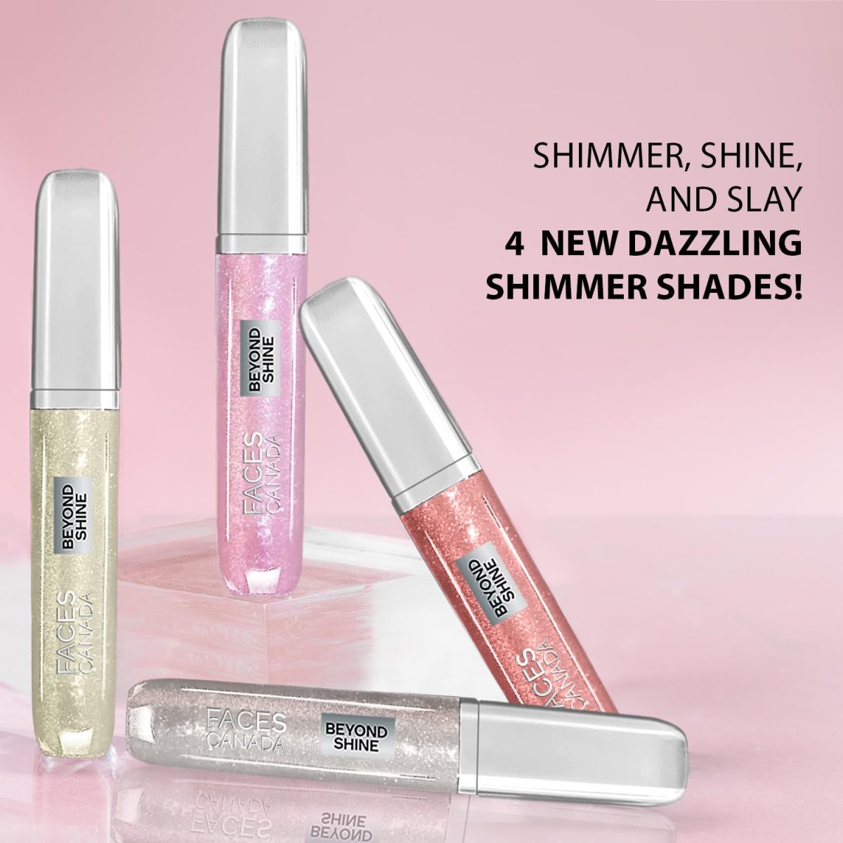 FACESCANADA Beyond Shine Lip Gloss - Baebe 03, 3.8Ml | Lightweight Non-Sticky Luxurious Texture For Glossy Lips | Instant Shine | Fuller, Supple & Plump Lips | 24Hr Hydration - Image 3
