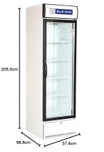 BLUE STAR SC500F 500 Liter Visi Cooler - Image 7