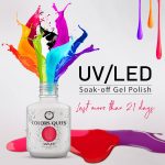 Colors Queen UV LED Soak Off Gel Nail Polish | Long Lasting Gel Polish with High Shine Gloss | Chip Resistant, Quick Drying Nail Paint Lasts upto 28 Days (Shade - 101, 15ml) - Image 6