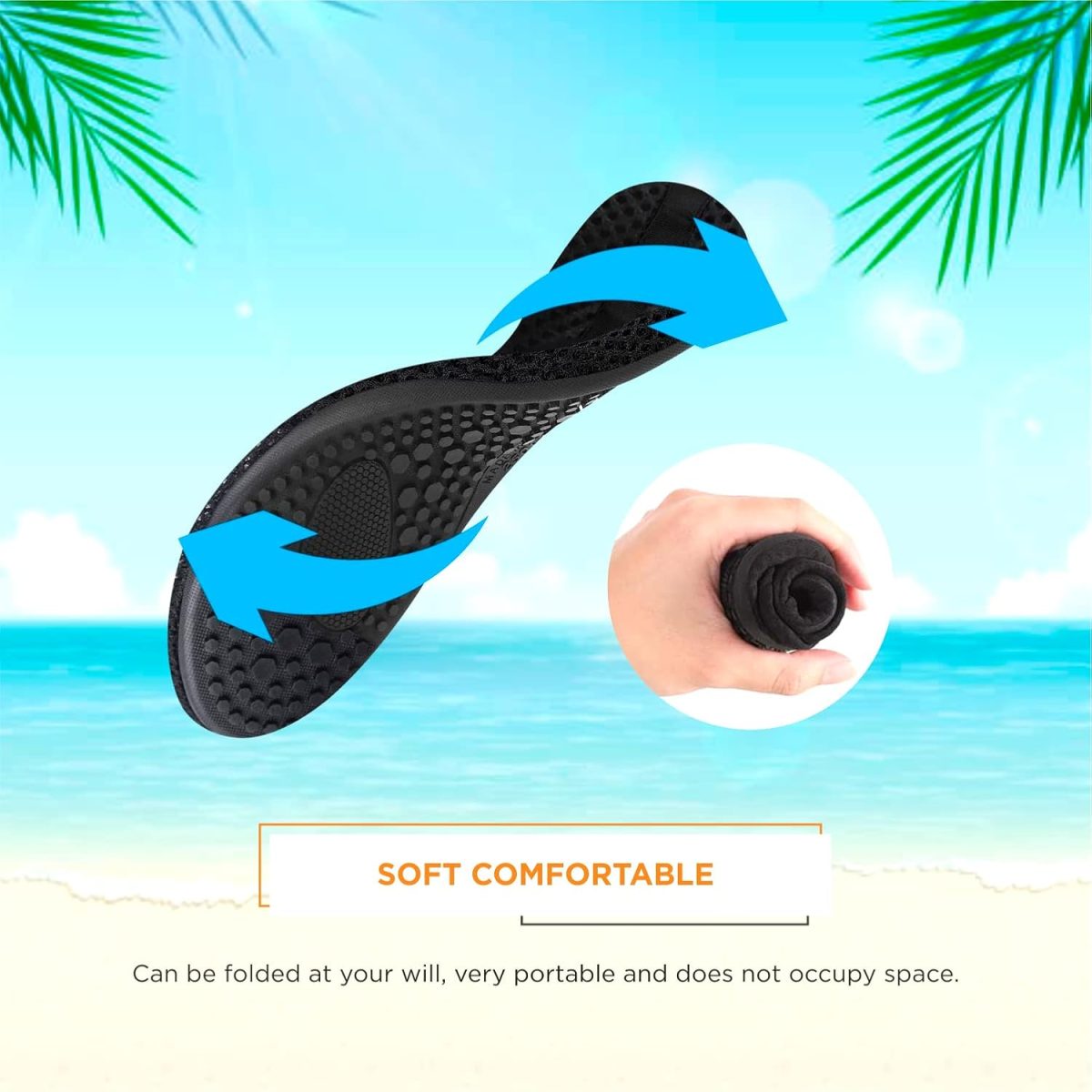 Lify Barefoot Water Aqua Shoes for Men, Women - Non-Slip Quick-Dry Skin Shoes, Sand Socks for Swimming, Beach, Yoga, Diving - Image 6