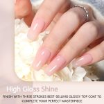 THR3E STROKES Gel Nail Polish Starter Kit With U V/LED Light, 6 Colors 48W Nail Dryer, Gel Base Top Coat Nail Art Tools, All-In-One Gift Kit, DIY Home/Salon Manicure Set, (WATERY NEED 3 LAYERS) (SD84) - Image 5