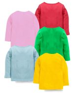 Kuchipoo Girls Full Sleeves Regular Fit Cotton T-Shirt - Image 2