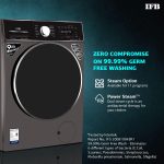 IFB Laundrimagic 3-in-1 8.5 Kg/6.5 Kg/2.5 Kg Inverter Washer Dryer Refresh (Executive ZXM, Mocha) - Image 3